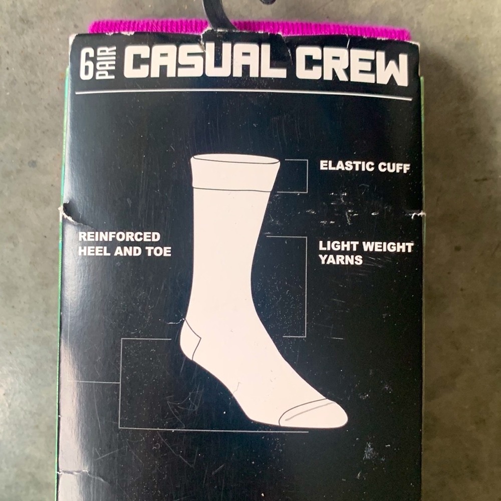 The Golden Girls 6-pack Casual Crew Socks - Picture 5 of 5